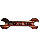American Made Novelty Metal Wrench Sign W-059 - $39.20 CAD