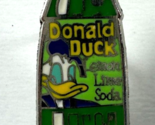 Donald Duck Lemon Lime Soda Pop Bottle 2010 Hidden Mickey DLR Disney Pin - £11.06 GBP