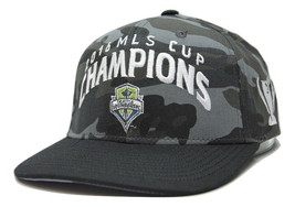 Seattle Sounders FC adidas 2016 MLS Cup Soccer Champions Camo Snapback Hat - $22.75