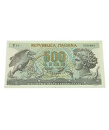 Billete De 500 Liras De Italia De 1966 (XF, Extra Fine) P# 93a - $33.05