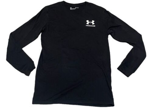 Primary image for Under Armour Men’s Loose Fit Freedom Long Sleeve Shirt Sz Small GREAT CONDITION 