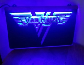 Van Halen Led Neon Sign Hang Signs Wall House Decor, Office, Craft Glowing - £20.77 GBP+