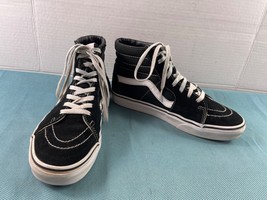 Vans Off The Wall OTW Sneakers Men 7.5M Sk8-Hi  Shoes Black  High Top Wo... - $513.34 MXN