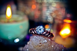 CHARM ANYONE TO LOVE YOU Spell Ring Enchanted Aphrodite Haunted MAGICK - $59.00