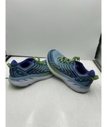 Hoka One W Clifton 4 1016724 SBSTW Running Shoes Aqua Blue Women’s Size 9 - $753.77 MXN
