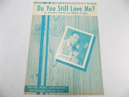 Vintage Sheet Music Score 1948 Do You Still Love Me? Jack Eigen Song - £6.99 GBP
