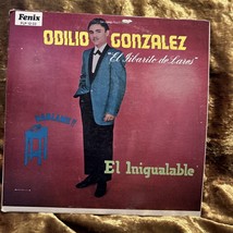 ODILIO GONZALEZ El Inigualable Puerto Rican Latin Jibaro Boler See Descr... - £13.05 GBP