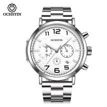  Men&#39;s Quartz Watch - Waterproof Chronograph Wristwatch LK734179756836 - £29.93 GBP