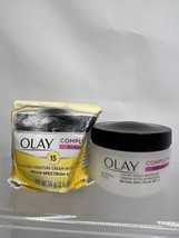 OLAY Complete All Day UV Moisturizer SPF 15 Normal 2 oz 8/24 - £4.40 GBP