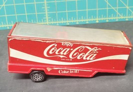 Buddy L Coca Cola Trailer Only with 2 Cases of soda and Hand Truck Used - $16.83
