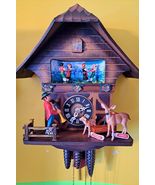 SCHMECKENBECHER Classic Swinging-Dancers Musical Cuckoo Clock #8 !New Mu... - $325.71