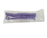 VINTAGE MAGIC SHOE LACES PASTEL PURPLE CURLY NO-TIE COILED NEW / PACKAGE... - £18.67 GBP