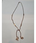 Gold Tone Necklace/Chain, Elephant Pendant and Pattern, Rope Clasp 18'' ... - $183.86 MXN Gold Tone Necklace/Chain, Elephant Pendant and Pattern, Rope Clasp 18'' ... - $183.86 MXN