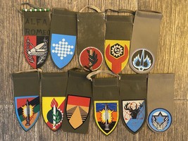Lote de 11 hombros del ejército de las FDI de Israel coleccionables ZAHA... - $48.70
