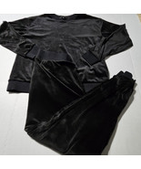 Banana Republic Velour 2 pc Set Loungewear Sweatshirt Sweat Pants Women&#39;... - $366.83 MXN