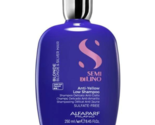 Alfaparf Semi Di Lino Anti-Yellow Low Shampoo 8.45 oz For Blonde &amp; Silve... - $18.38