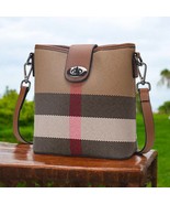 CLEY LITE Ladies Handbag -  Cute High Quality Canvas &amp; Leather - Shoulde... - $120.99