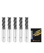SPEED TIGER ISE Carbide End Mill 1/8&quot; 4 Flute Square Nose AlTiBN Coated ... - $36.55 CAD