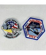 NASA Challenger Mission STS-51-L  &amp; STS-6 Space Shuttle Tribute Patches - $14.99
