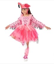 Teetot Boys Girls Pink Flamingo Costume Dress Skirt Headpiece Halloween - $1,201.53 MXN