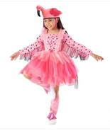 Teetot Boys Girls Pink Flamingo Costume Dress Skirt Headpiece Halloween - $89.42 CAD
