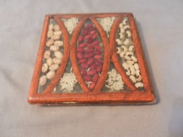 Acrylic Kitchen Trivet with Beans &amp; Rice Embedded from Design Gifts Intl - $30.00