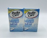 2 Pedia Care Gentle Vapors Refill Pads 5 pads each Rare Discontinued Bs270 - £35.73 GBP