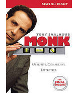 Monk: Season Eight (DVD, 2010) - $30.00