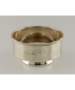 Argent Sterling Bol Avec Bronze Napoléon Mariage Médaille Bas - $524.68