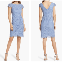 Vince Camuto Lace Cap Sleeve Dress, Blue, Size 6, NWT - $79.00