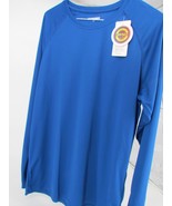 NWT Men&#39;s UPF 50+ Sun Shirt Long Sleeve Blue Size Small - $18.99