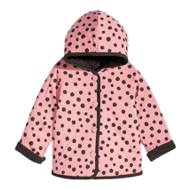First Impressions Infant Girls Quilted Dot Print Reversible Jacket  18 M... - $28.78