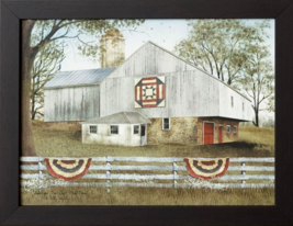 Americana Barn Wall Print in frame - £32.23 GBP