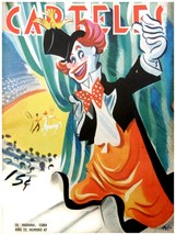 446.Poster&quot;Circus Tour by Master Clown&quot;Ballerina.Unique Interior retro Design - £12.73 GBP+
