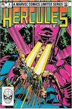 Hercules Prince of Power Comic Book #4 Marvel Comics 1982 VERY FINE+ - £2.75 GBP