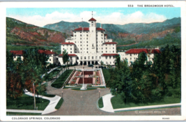 The Broadmoor Hotel Colorado Springs Colorado Postcard - £23.40 GBP