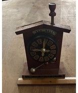 Vintage Wood Bar Bell, Time for Another Round Barware - $12.00