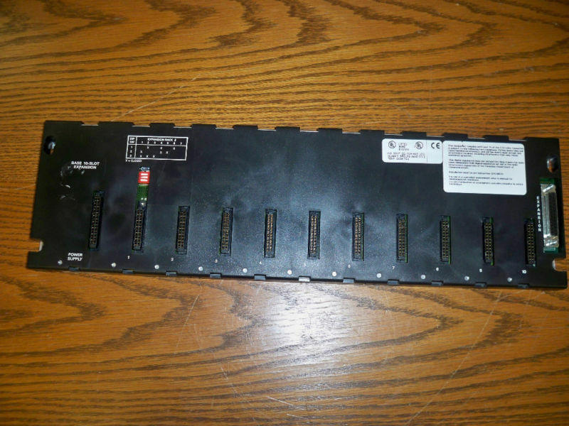 GE FANUC IC693CHS392F BASE 10-SLOT EXPANSION RACK - $30.00