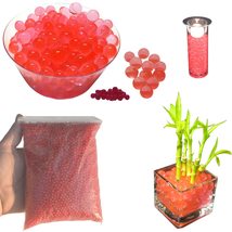 Red Water Beads for Vase Fillers 1 LB Bag Non-Toxic Expand to 1/2&quot; to 3/... - $130.73 MXN