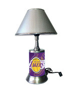 Los Angeles Lakers desk lamp with chrome finish shade - £34.75 GBP