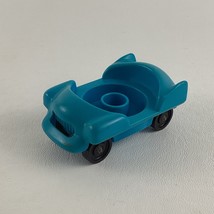 Fisher Price Little People Chunky Blue Roller Coaster Carnival Car Vinta... - $280.52 MXN