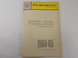 Vintage PLAYBILL 1964 - 1965 REPERTORY THEATER OF LINCOLN CENTER 2nd Season - £6.99 GBP