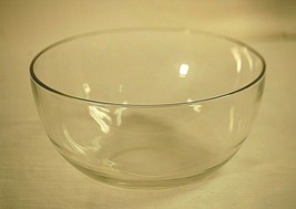 Vintage Clear Glass Serving Chip or Fruit Bowl Table Centerpiece Unknown... - $32.66