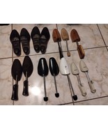 Lot  of Wood Shoe Tree Stretcher Shapers and Plastic Vintage Foot Joy an... - $92.96