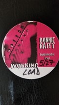 BONNIE RAITT - 1998 TOUR ROSEMONT, ILLINOIS ORIGINAL CLOTH BACKSTAGE PASS - $186.40 MXN