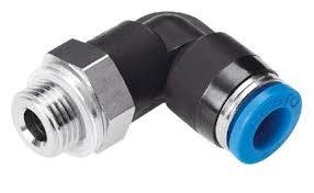 NEW Festo QSL-G1/2-12 Elbow Push-In Fitting (186125) - $10.25