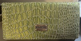 Kenneth Cole Unlisted Women’s Wallet Embossed Patent Green Crocodile - $20.00