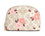 Kate Spade Flower cherry blossom Small Dome pouch  Cosmetic Case ~NWT~ - $71.28