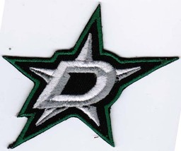 NHL National Hockey League Dallas Stars Badge Iron On Embroidered Patch - £7.82 GBP