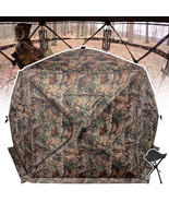 Extra Large Hunting Blind 4 Person with Portable Hunting Chair - £337.46 GBP